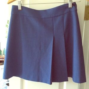 alice + olivia box pleated mini skirt